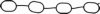 GLASER X90273-01 Gasket, intake manifold